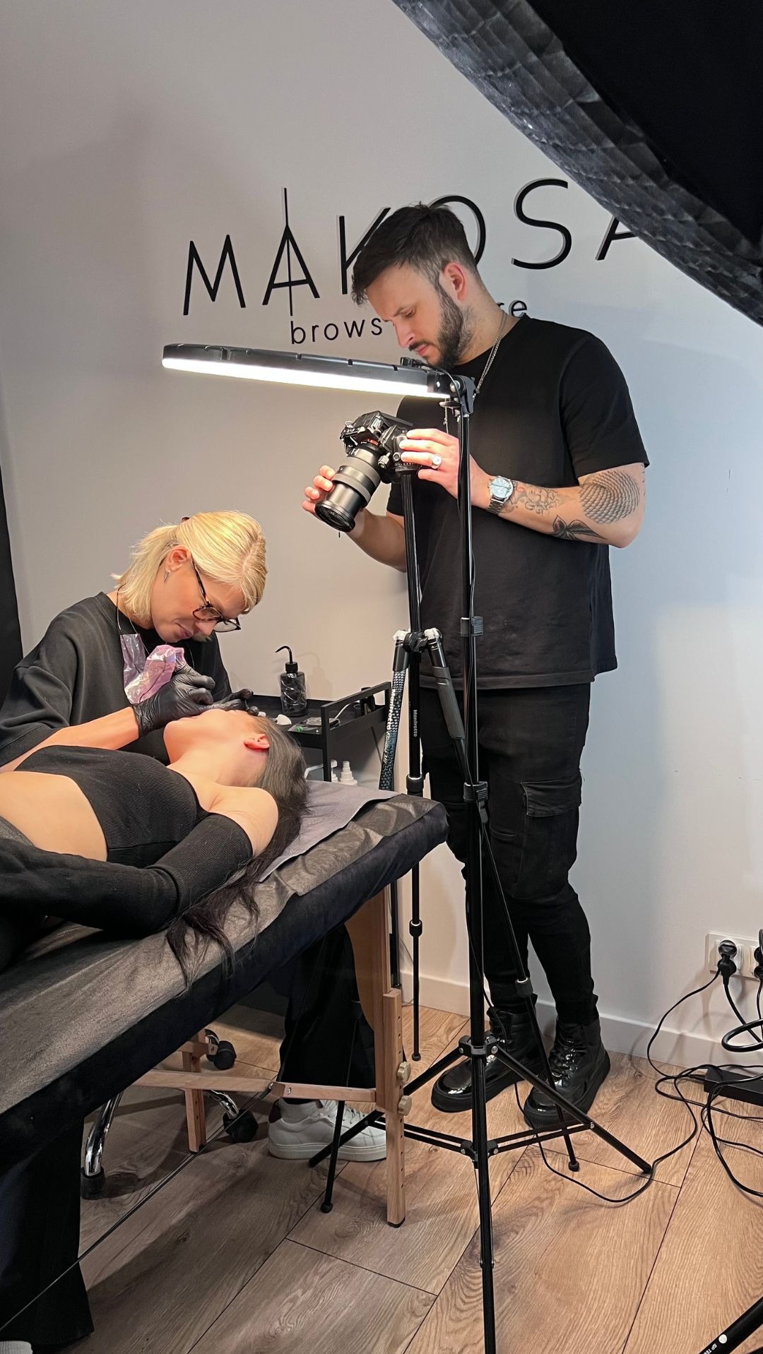 Ostatnio realizujemy co raz więcej zleceń w branży beauty. Styczeń 2025, Wrocław.