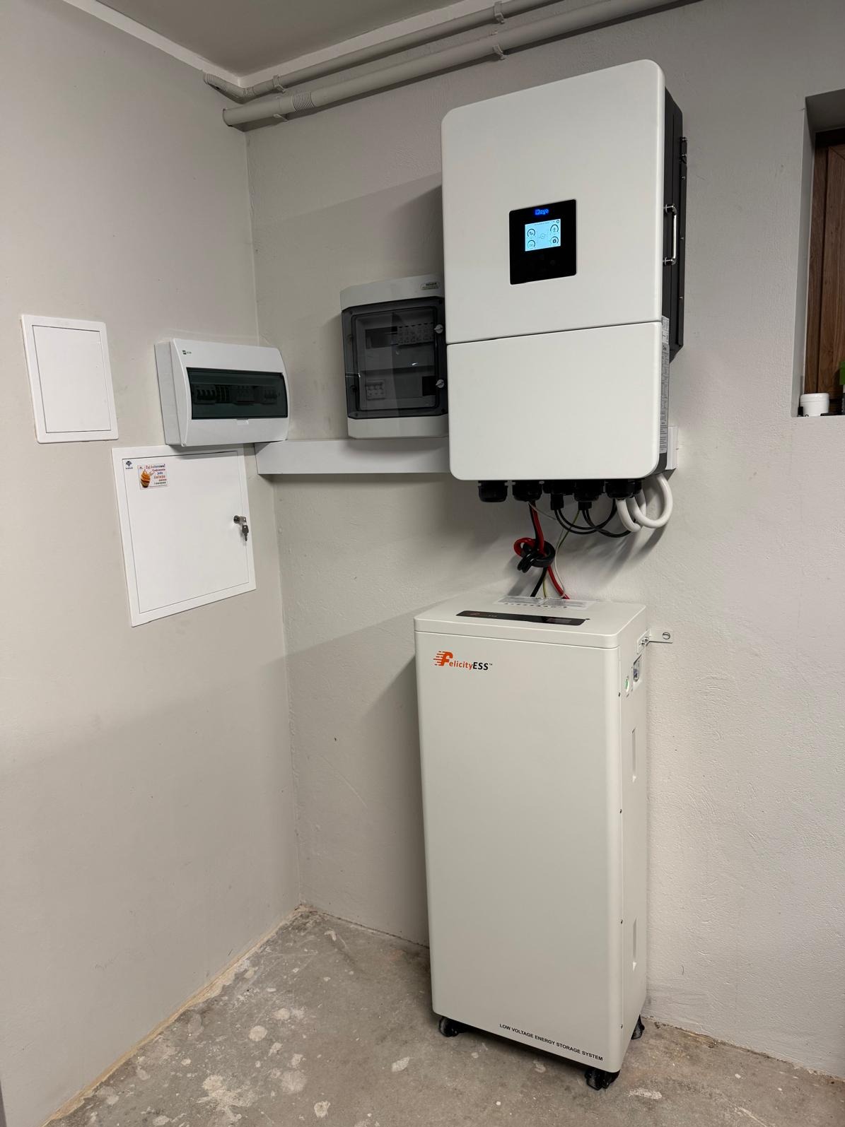 Deye20 kW + Felicity Ess 15 kWh