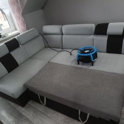 Suszenie wypranego narożnika.