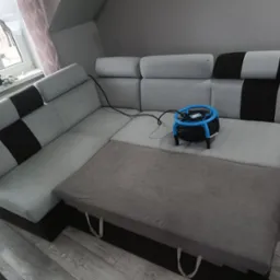 Suszenie wypranego narożnika.