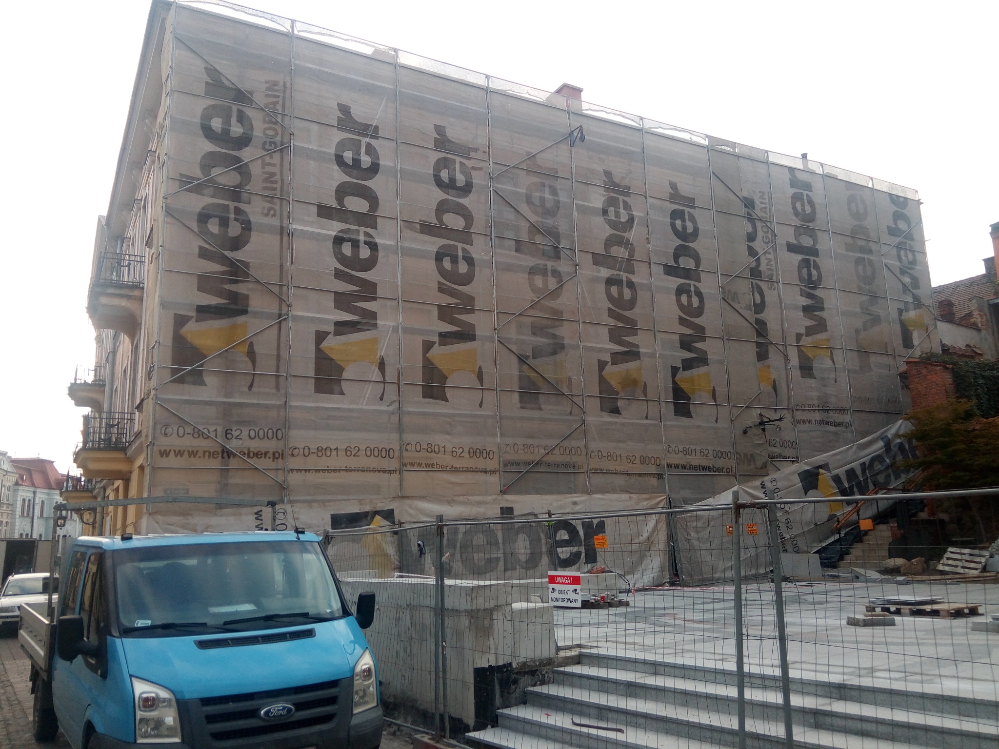 Remont zabytkowej fasady ul. Wałowa Tarnów