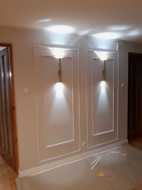 Sztukateria i oświetlenie