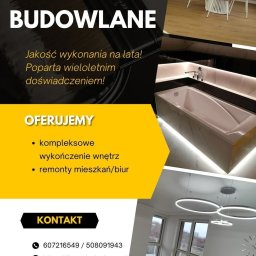 Usługi Remontowo-Budowlane Wykończeniowo Stolarskie Marek Wojak - Sufit Napinany Łęgowo