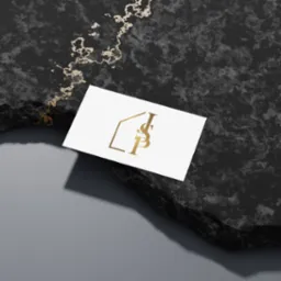 Projekt logo dla marki JSP, zajmującej się wykończeniem wnętrz.