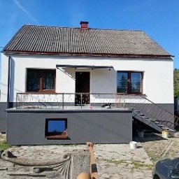 Wykonanie elewacji Miedziana Góra 1