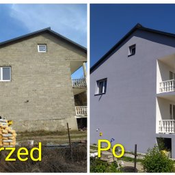 Wykonanie elewacji Miedziana Góra 2