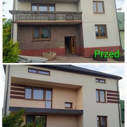 Wykonanie elewacji Miedziana Góra 3