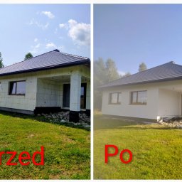 Wykonanie elewacji Miedziana Góra 4