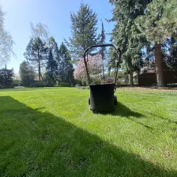 cięcie trawnika przed wertykulacją, 03-04/2025