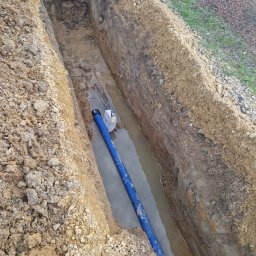 Przyłącze wod kan Jankowice 3