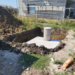 Przyłącze wod kan Strzeszów 3