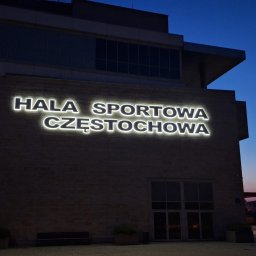 Litery Świecące do tyłu