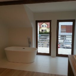 Płytki, szpachle, gładzie, malowanie, armatura.