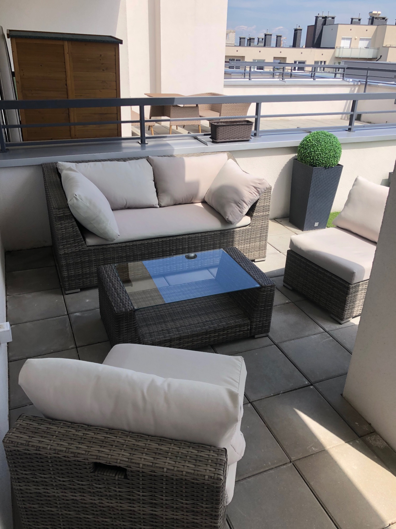 Sprzątanie tarasów