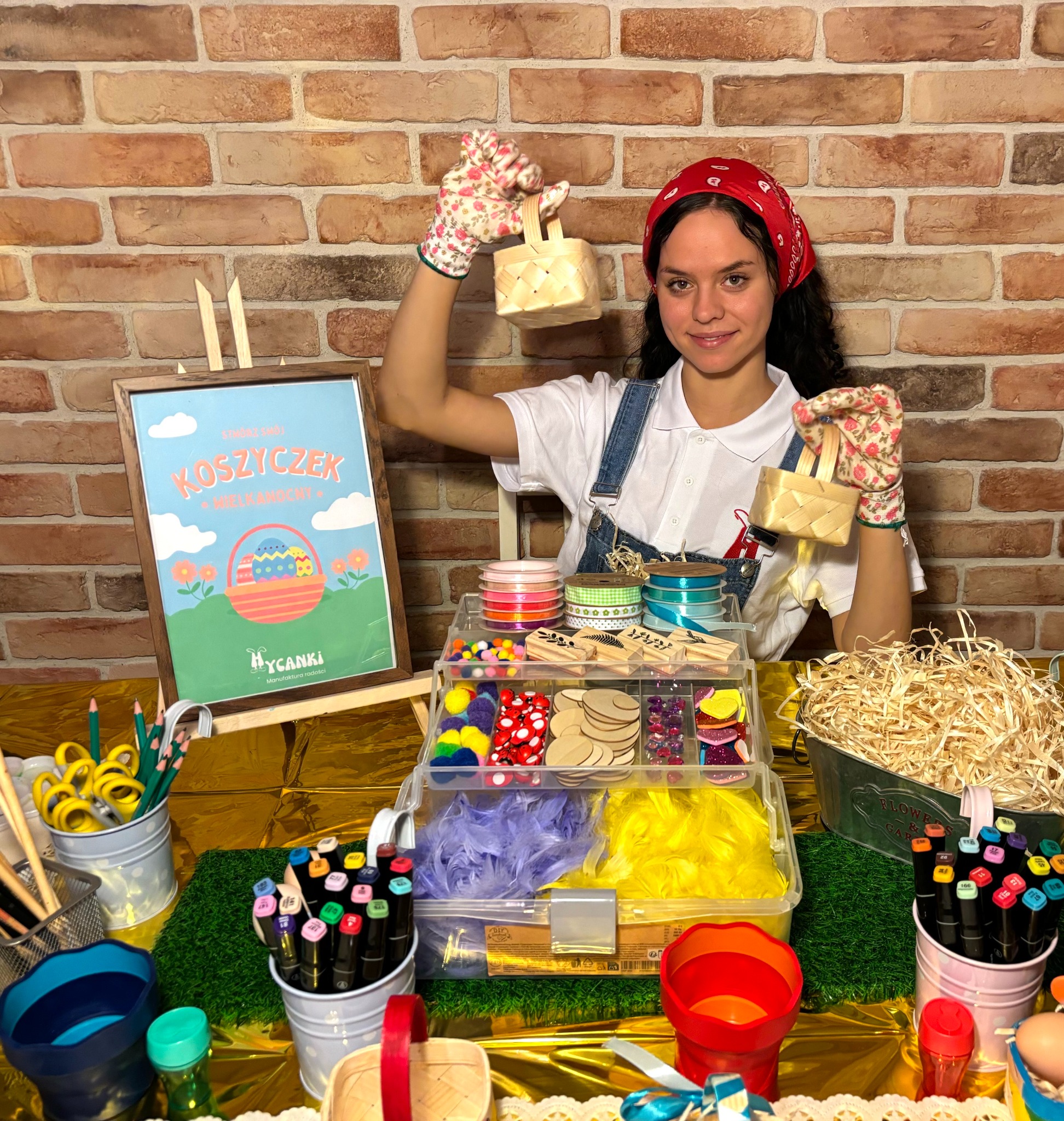 Warsztaty Wielkanocne 'Koszyczek z łuby'