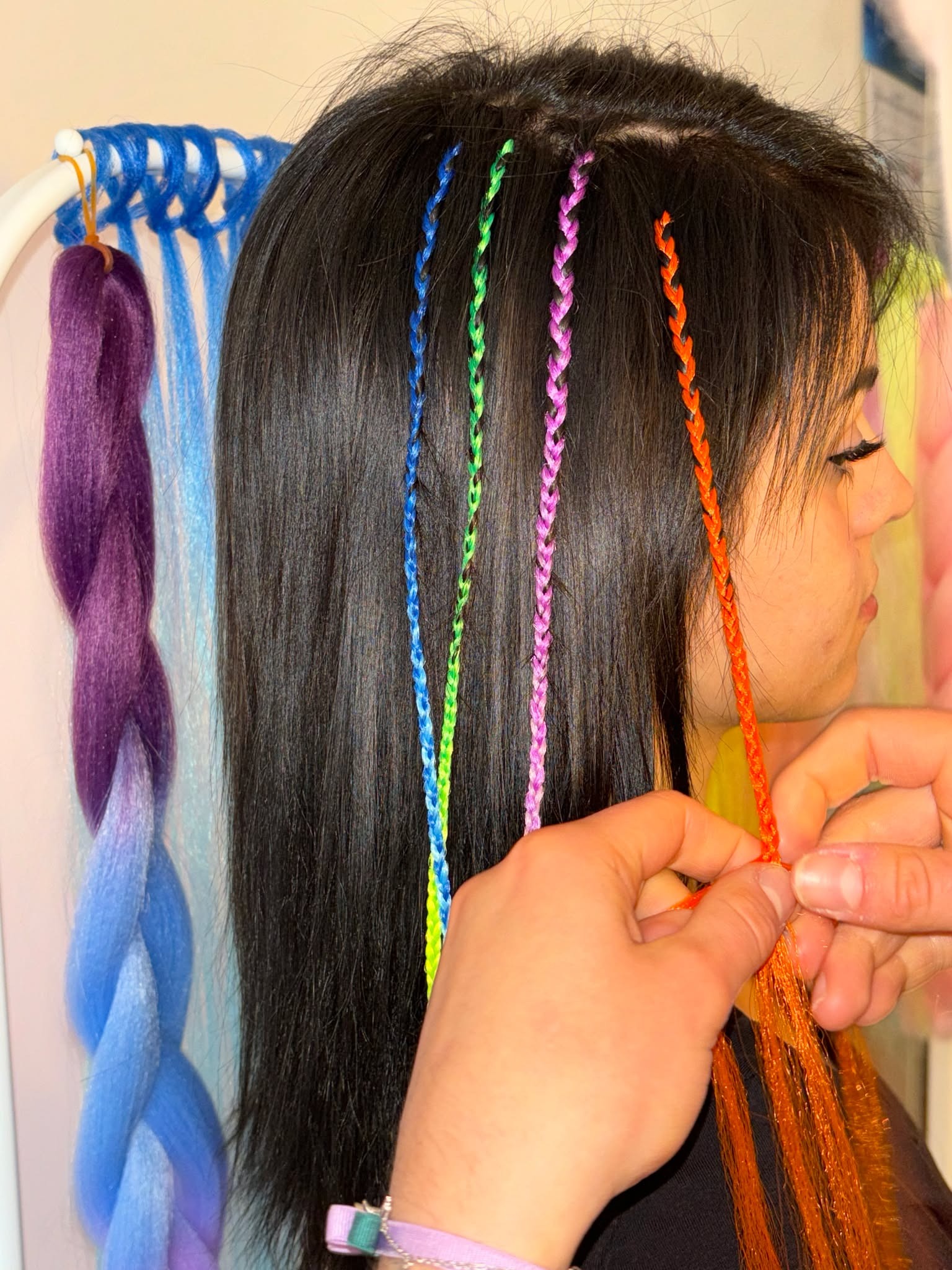 Warkoczyki syntetyczne