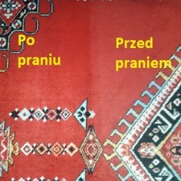 Po wypraniu dywan odzyskał swój pierwotny kolor ;) Zostawiam po sobie przyjemny cytrynowy zapach.