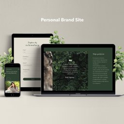 Just Design - Projekt strony internetowej dla gabinetu psychoterapii