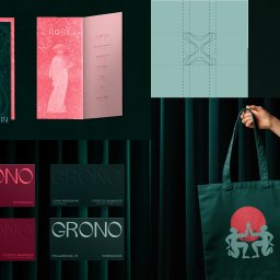 Komunikacja Wizualna Winiarni Grono. Połączenie energii i secesyjnych wpływów,