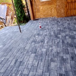 Układanie kostki brukowej Sadlno 1