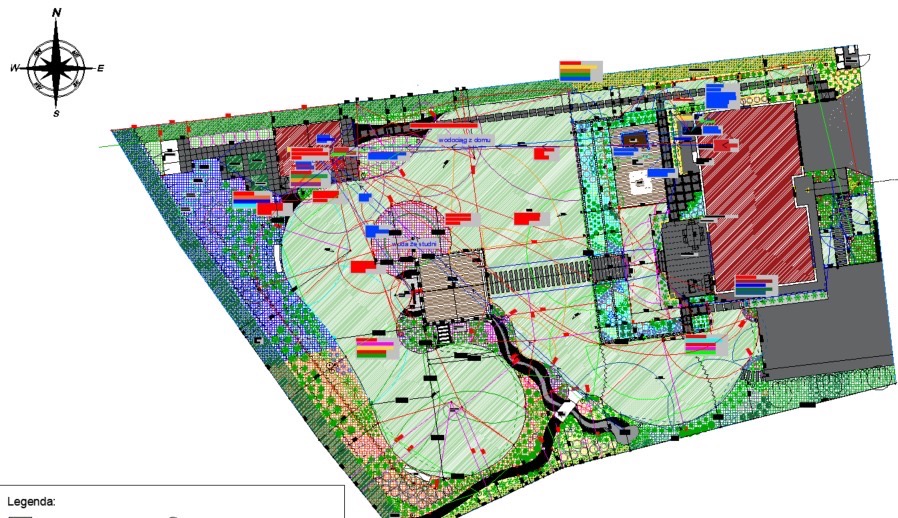 Wszystkie zagadnienia projektowe to naprawdę dużo informacji dlatego, moje projekty są podzielone na czytelne rysunki.