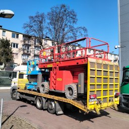 Dojchał podnośnik 18 metrów do góry 