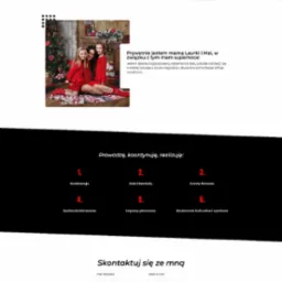 Strona internetowa dla konferansjerki.