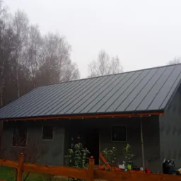 Ostatnia realizacja blacha na rombek clik dach 160m2