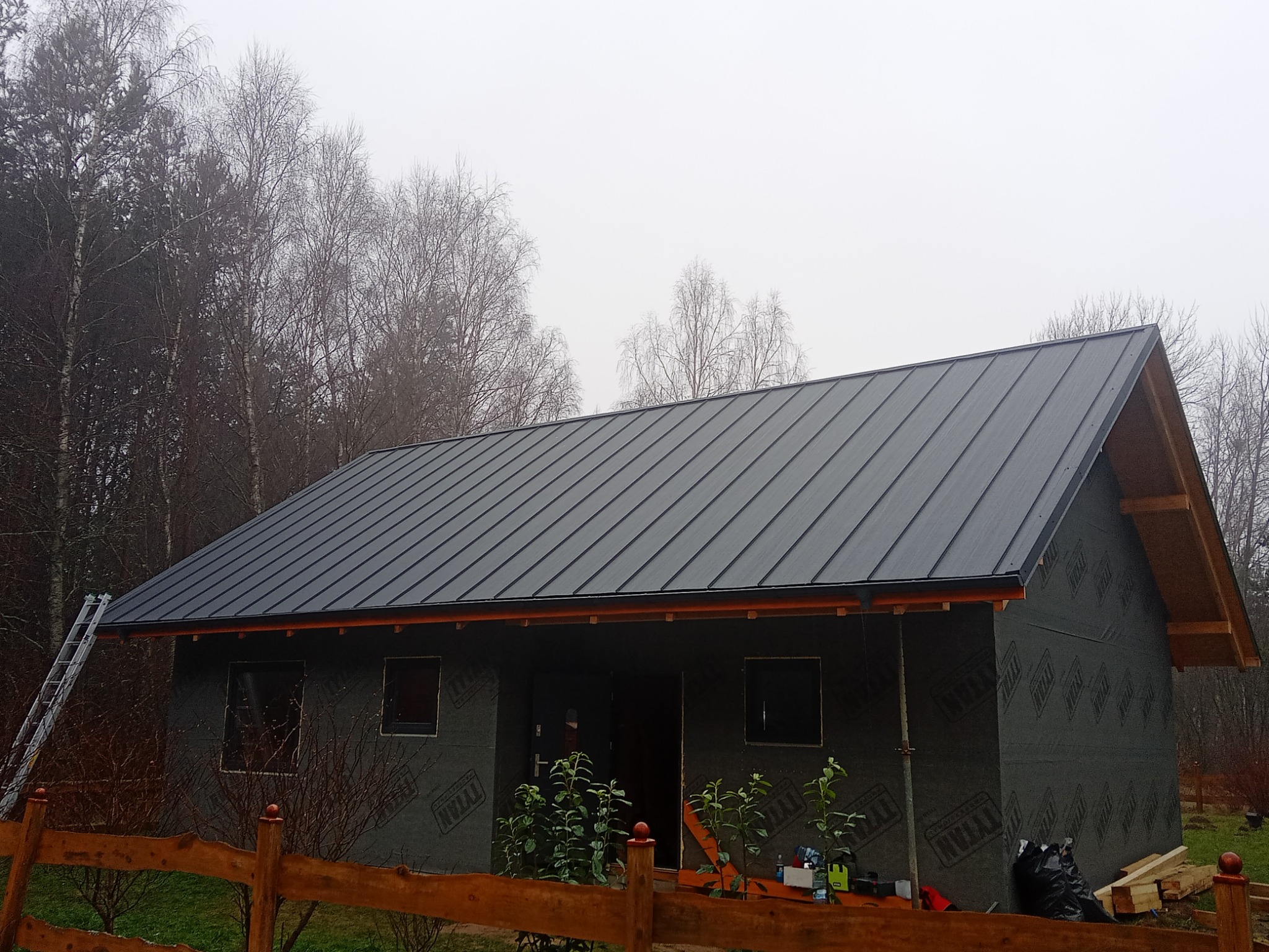 Ostatnia realizacja blacha na rombek clik dach 160m2