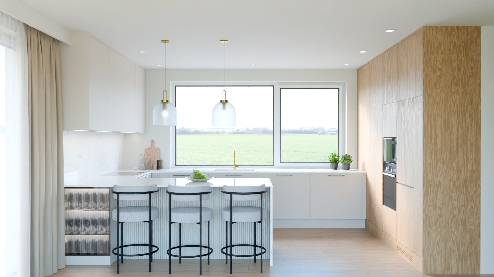 Projekt wnętrza kuchni