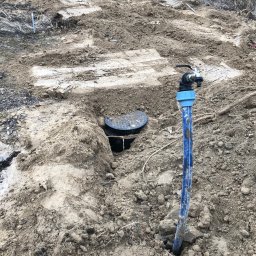 Przyłącze wod kan Krasienin-Kolonia 2