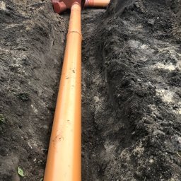 Przyłącze wod kan Krasienin-Kolonia 3