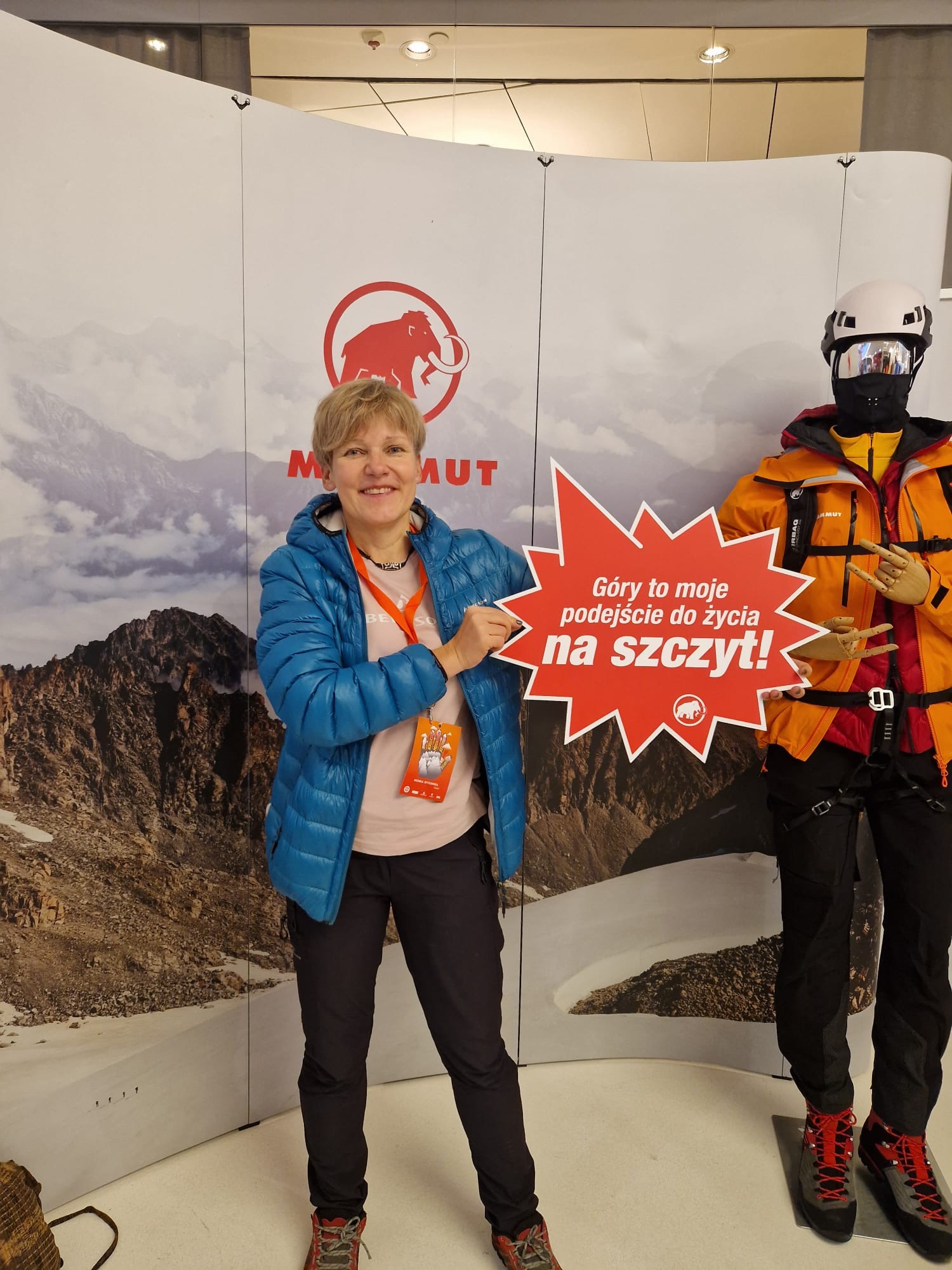 Oprawa eventowa dla marki Mammut.