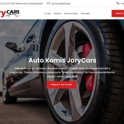 Strona internetowa dla komisu