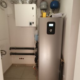 gruntowa pompa ciepła Thermia Calibra Cool i rekuuperator Komfovent
funkcja: c.o./chł.pasywne/cwu 