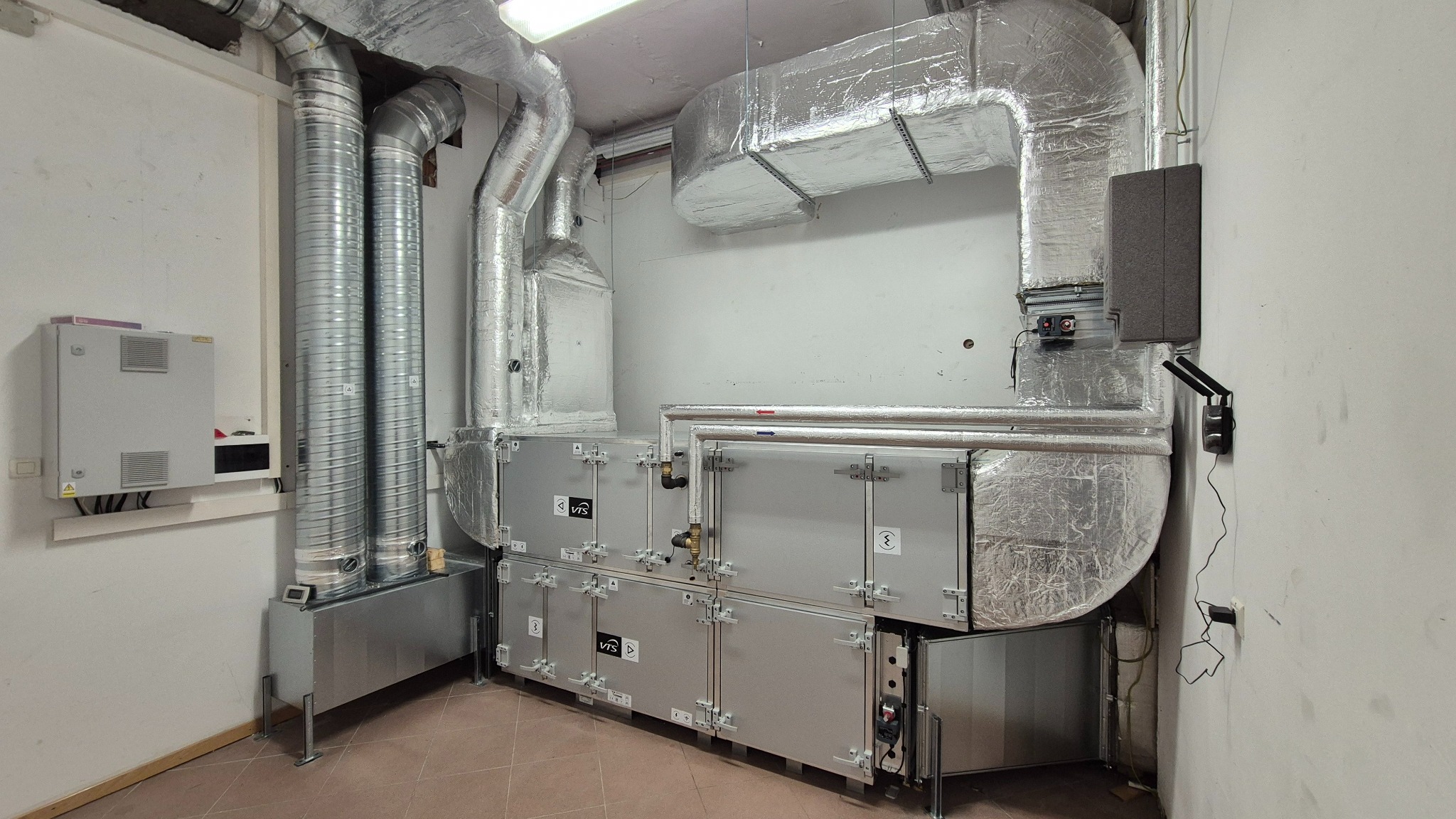 centrala wentylacyjna z odzyskiem ciepła VTS