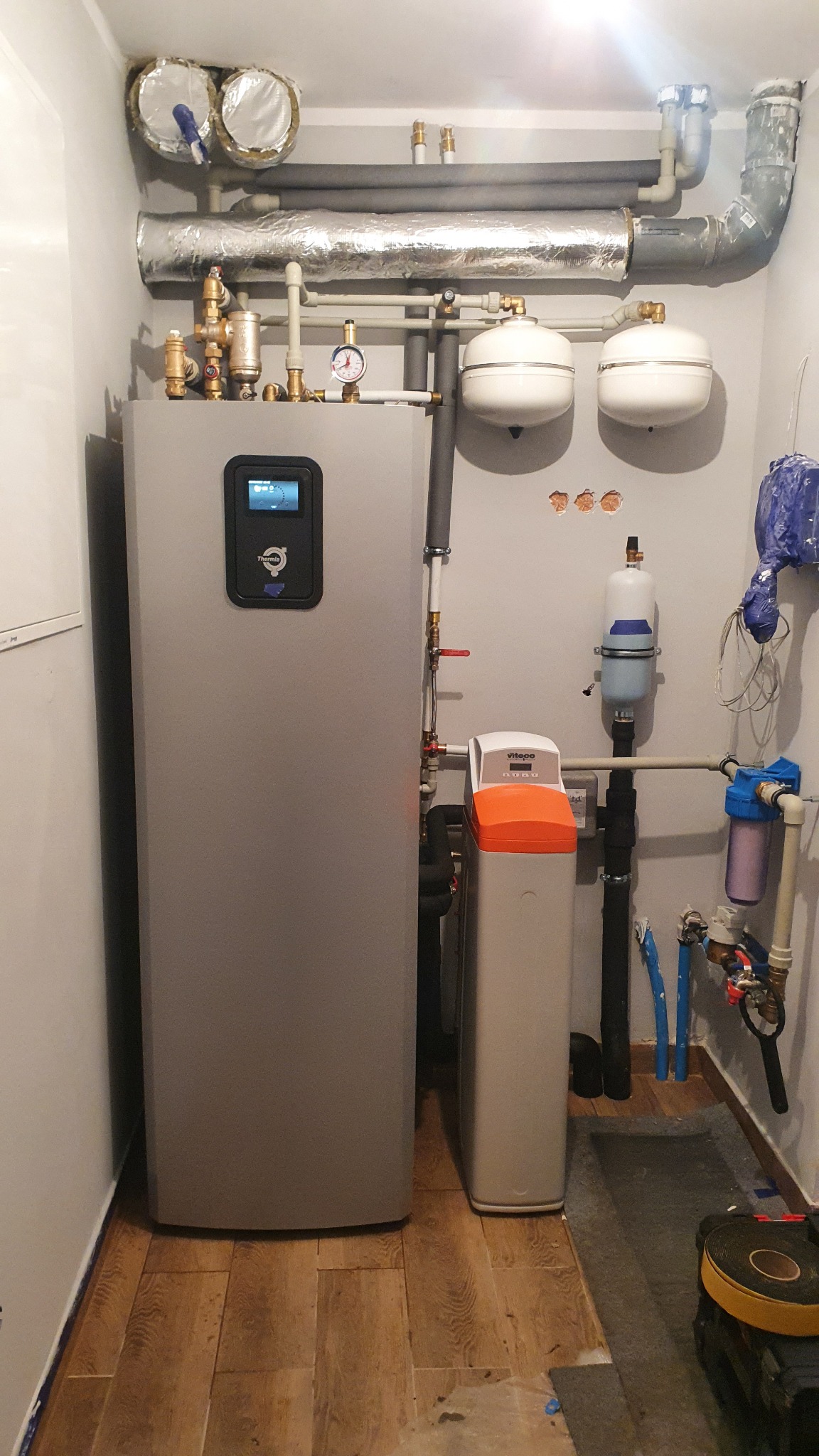 gruntowa pompa ciepła Thermia Calibra funkcja ogrzewanie c.o./cwu