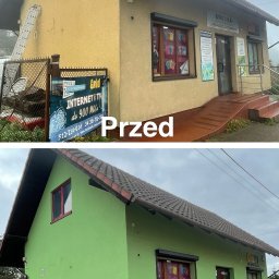 Malowanie elewacji Dąbrowa G&oacute;rnicza