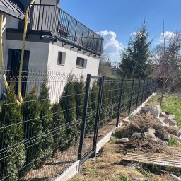 Ogrodzenia panelowe Kraków 1