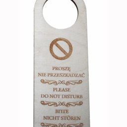 FHUP GraviHaft Adam Bryła - Zawieszka hotelowa na drzwi