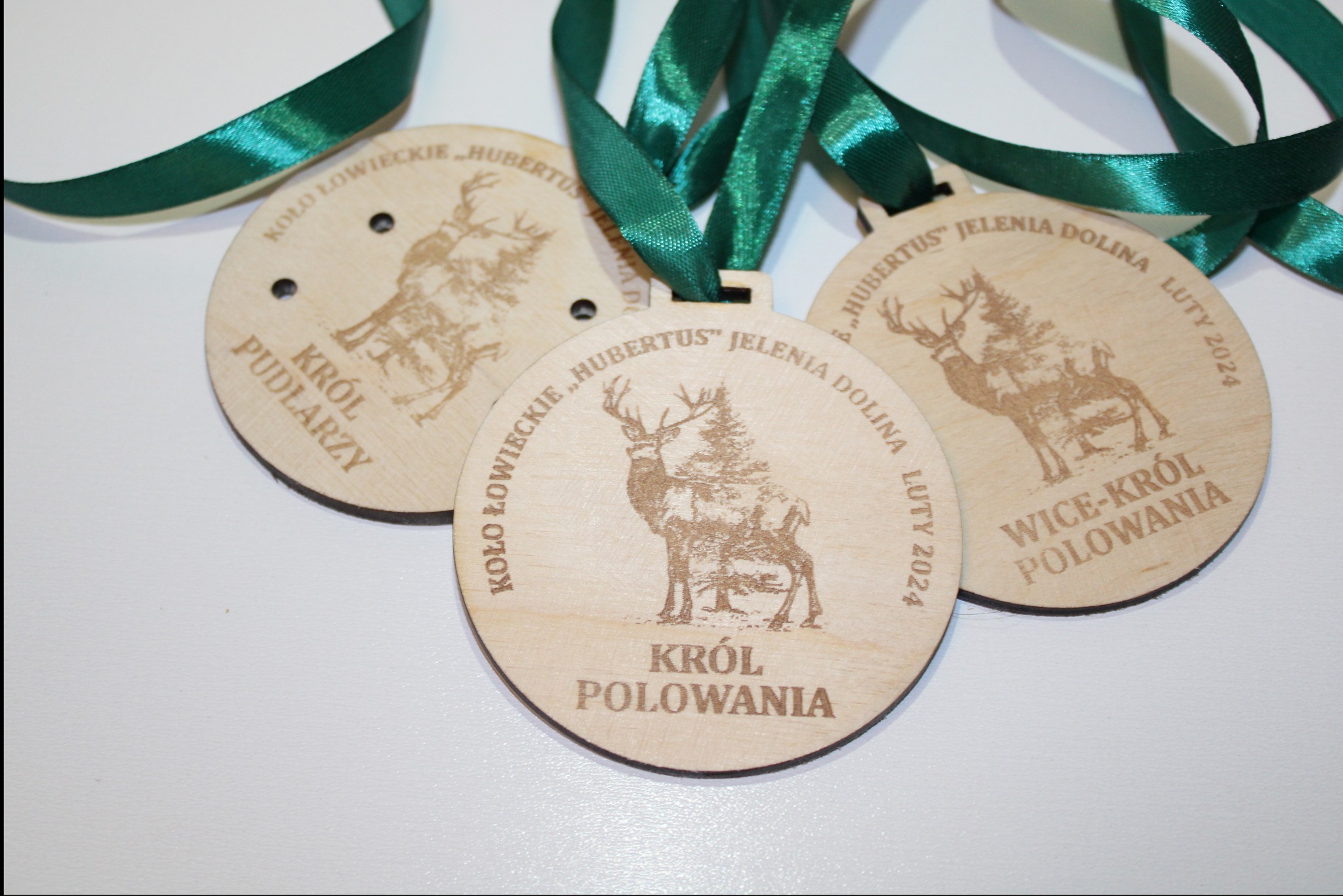 Drewniane medale ze sklejki grub. 4 mm