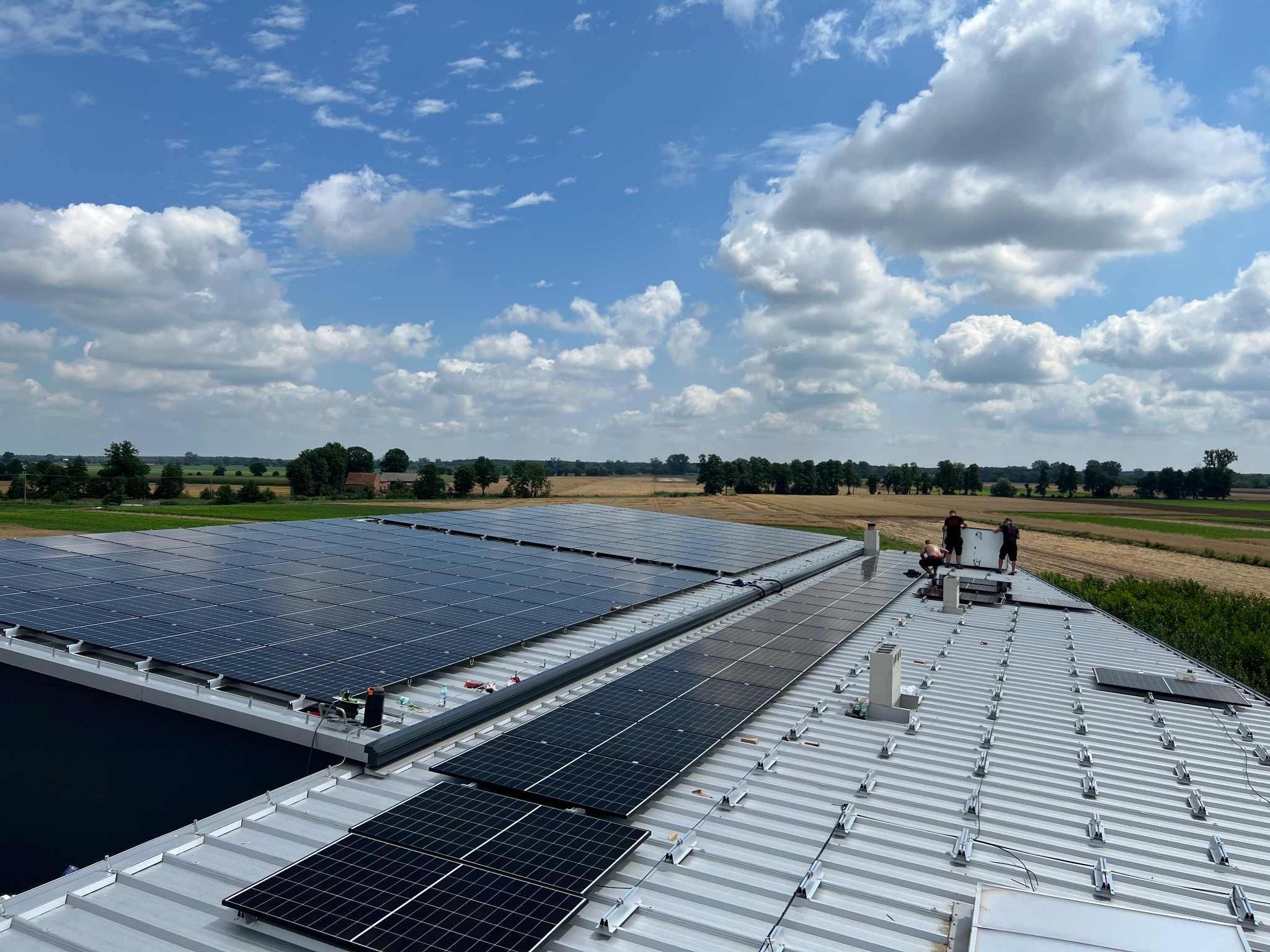 Montaż instalacji fotowoltaicznej 100kw
