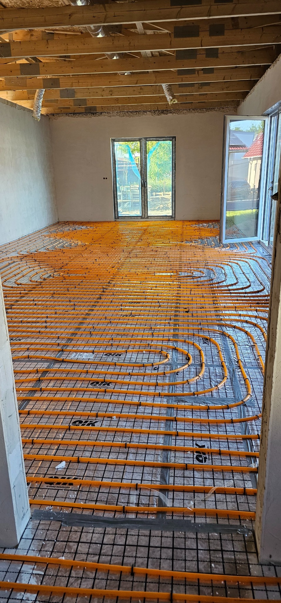 Ułożenie ogrzewania podłogowego pod kocioł gazowy