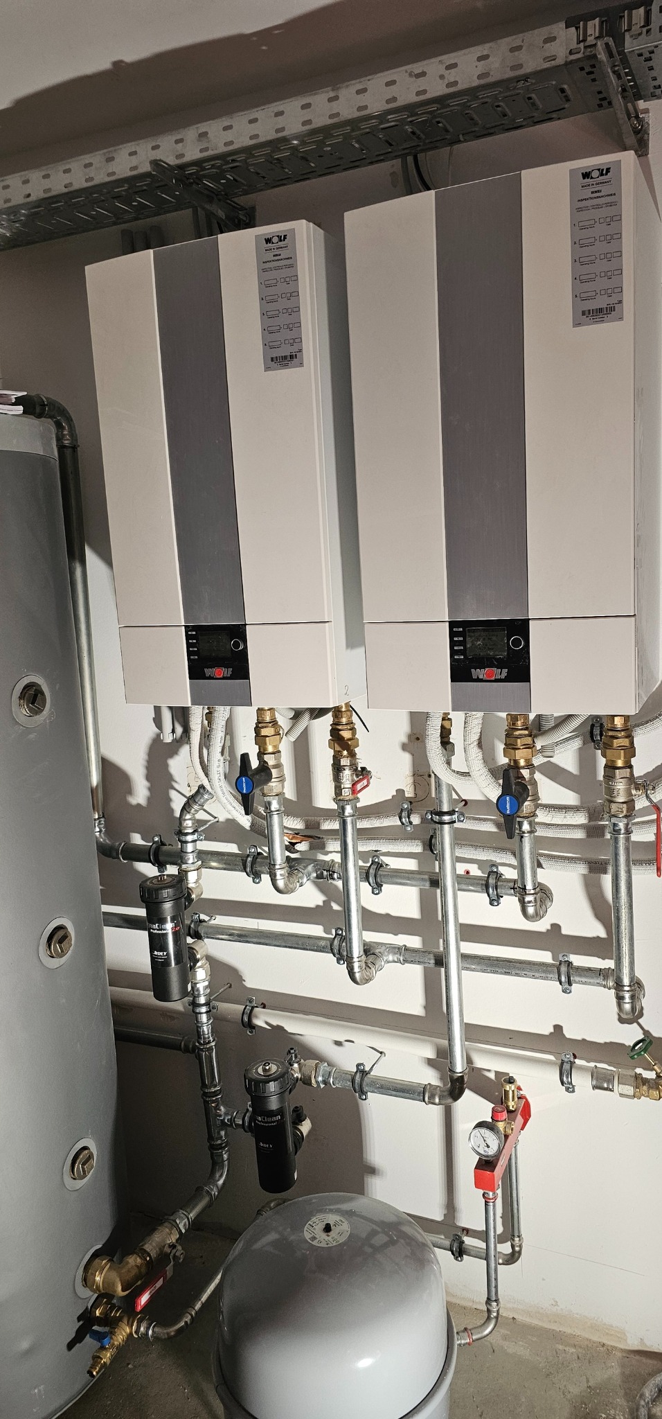 Kaskada 2 pomp Ciepła Marki WOLF