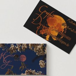 Własna wizytowka stworzona z autentycznych własnych zdjęć