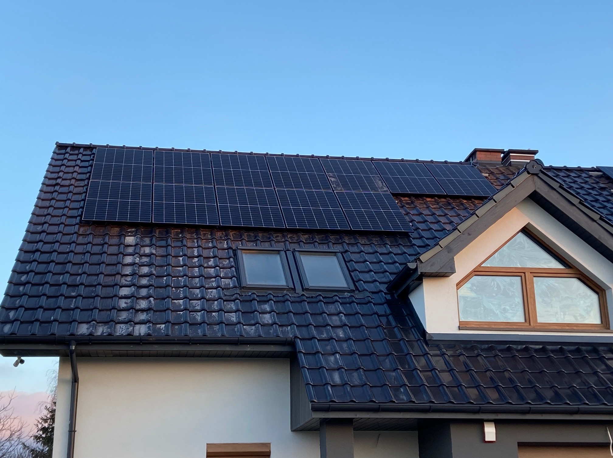 Kobylanka, rok 2023 Instalacja wschód/zachód o mocy 8.8 KW