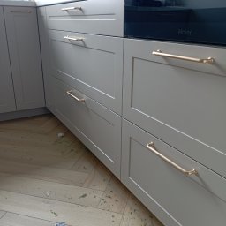 Kuchnia MDF lakierowany wzór frontów ramka