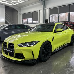 BMW M4 - Zabezpieczenie lakieru bezbarwną folią ochronną PPF