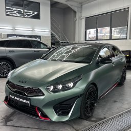 KIA PROCEED - Zabezpieczenie lakieru matową folią ochronną tzw. '' mrożenie lakieru'' 