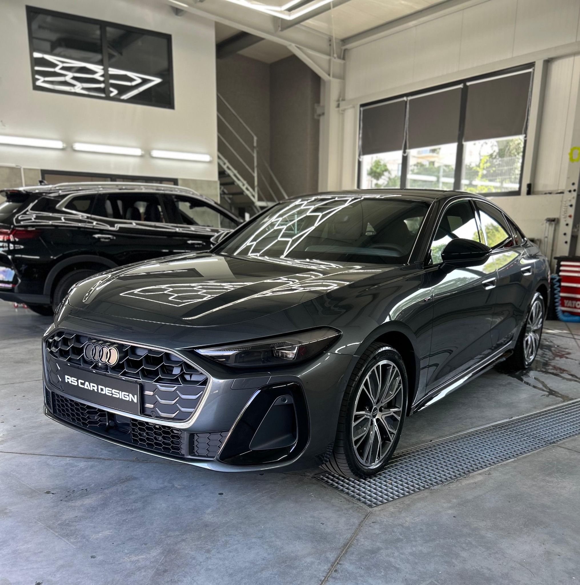 AUDI A5 - Pełne zabezpieczenie lakieru bezbarwną folią ochronną PPF